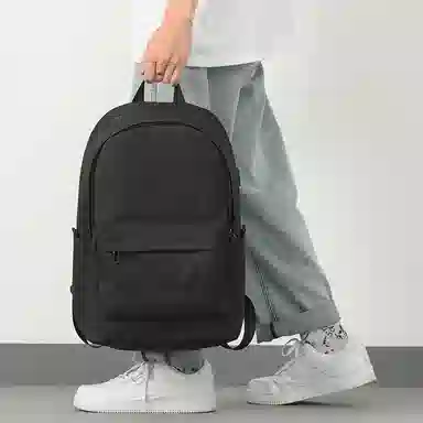 木村耀司 休闲运动简约百搭大容量通勤潮流多功能旅游运动多口袋 牛津纺 电脑包旅行包书背包双肩包 常规 男款 黑色/灰色