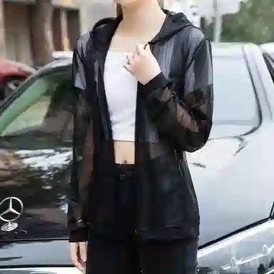 Antioffice Mesh Hooded Jacket