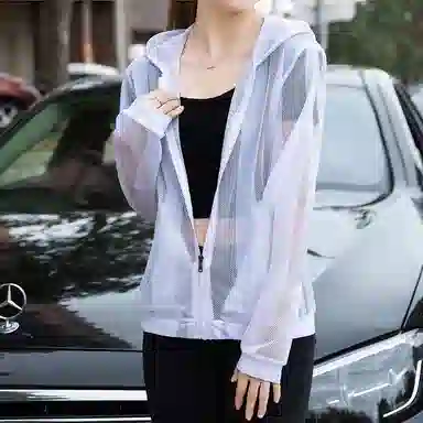 Antioffice Mesh Hooded Jacket