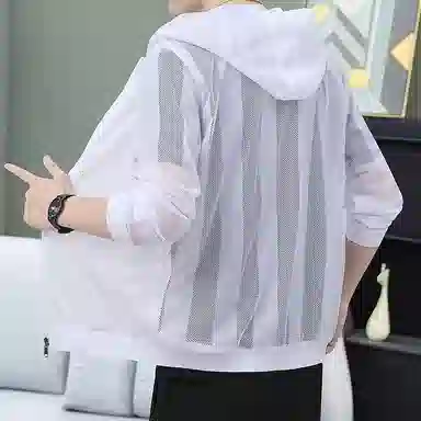 Antioffice Mesh Hooded Jacket