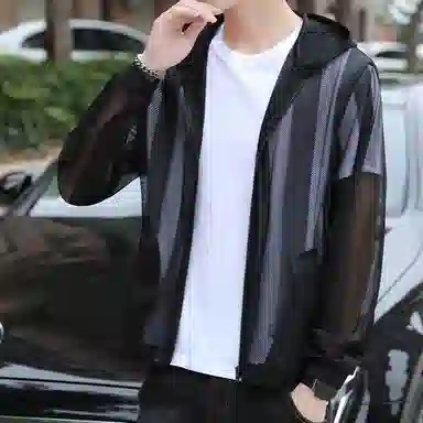 Antioffice Mesh Hooded Jacket