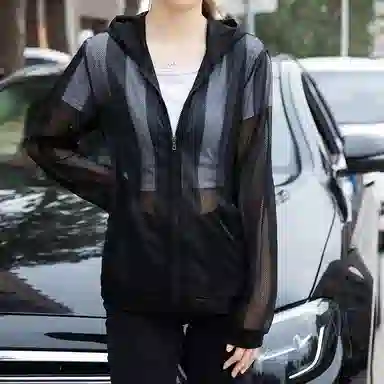 Antioffice Mesh Hooded Jacket