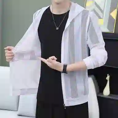 Antioffice Mesh Hooded Jacket