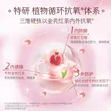 韩后 红石榴红茶酵素精粹套装护肤套装 保湿抗氧化淡纹紧致 洁面爽肤水乳液面霜精华