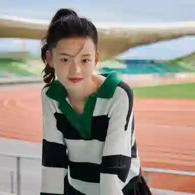 森马 宽松撞色套头长袖针织衫 女款