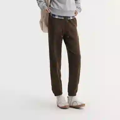 森马 纯色潮流拼接中腰休闲裤 女款