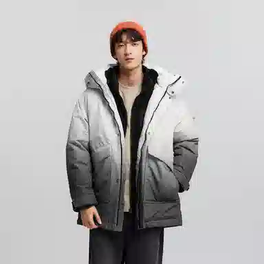 森马 防风休闲外穿长袖羽绒服 男款