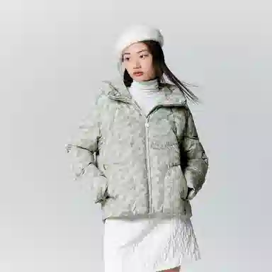 森马 超级植物系列 防水连帽长袖羽绒服 女款
