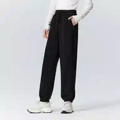 森马 字母肌理卫裤束脚休闲裤 女款