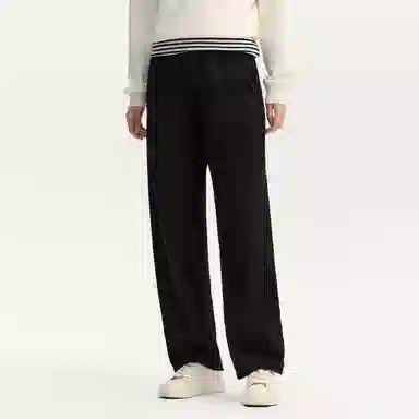 森马 中腰纯色阔腿休闲裤 女款