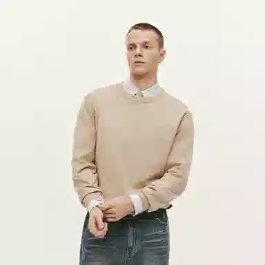 Semir Basic Cashmere Crewneck Sweater