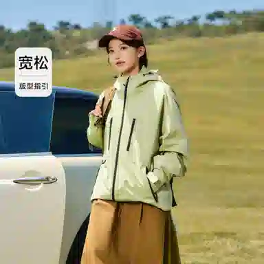 森马 摇粒绒两件套三合一三防抗静电户外风连帽夹克外套 男女同款