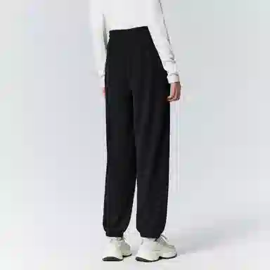 森马 字母肌理卫裤束脚休闲裤 女款