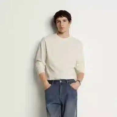 Semir Basic Cashmere Crewneck Sweater