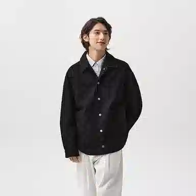 森马 宽松百搭时尚舒适牛仔外套 男款