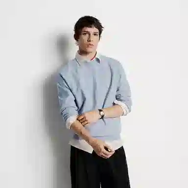 森马 羊绒半高领针织衫 男款