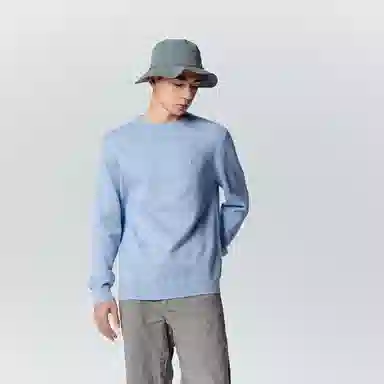 森马 简约纯色针织衫 男款