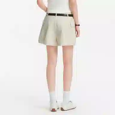 森马 纯棉宽松南瓜裤休闲短裤 女款