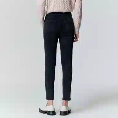 森马 水洗中腰小个子修身牛仔裤 女款