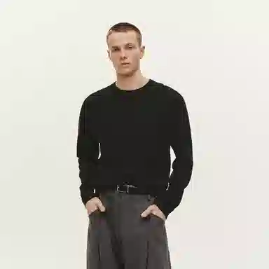 Semir Basic Cashmere Crewneck Sweater