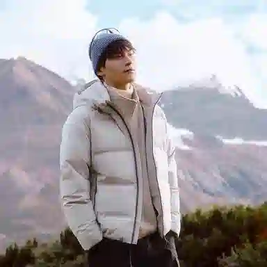 森马 防水肌理感连帽长袖时尚百搭羽绒服 男款