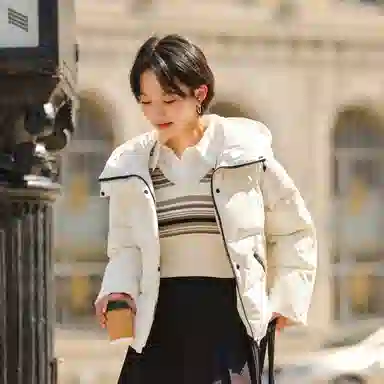 森马 超级植物系列 防水连帽长袖羽绒服 女款