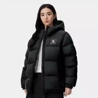 CAMEL Warm Fleece Series Down Jacket