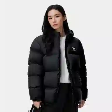 CAMEL Warm Fleece Series Down Jacket