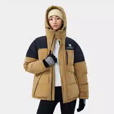 CAMEL Warm Fleece Series 3A Down Jacket