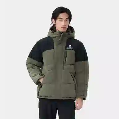 CAMEL Warm Fleece Series 3A Down Jacket