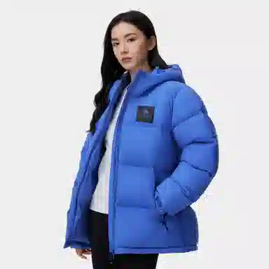 CAMEL Warm Fleece Series Down Jacket