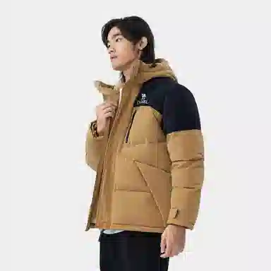 CAMEL Warm Fleece Series 3A Down Jacket