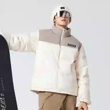 CAMEL Penguin Series Short Puffer Jacket