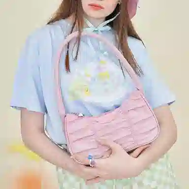 VANWALK Hobo Bag Pink