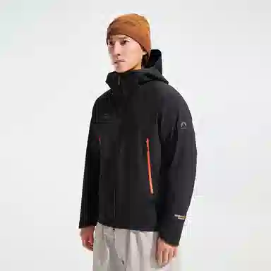 探路者  秋冬户外登山  软壳衣  男款