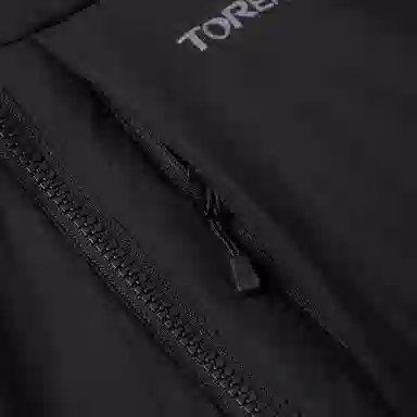 探路者 黑色棉服 男女同款