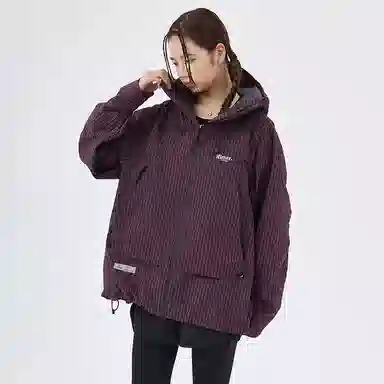 BENMYSHOWER Plaid Utility Jacket