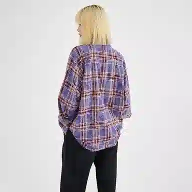 BENMYSHOWER Plaid Jacket