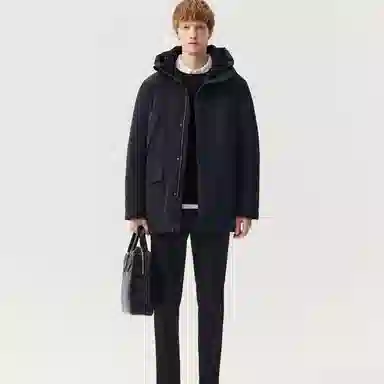 CARE OF LORD Waterproof Down Parka Hooded Men