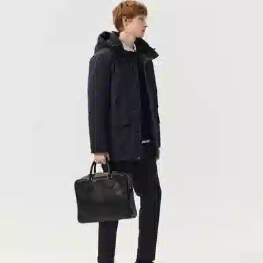 CARE OF LORD Waterproof Down Parka Hooded Men