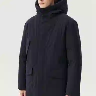 CARE OF LORD Waterproof Down Parka Hooded Men