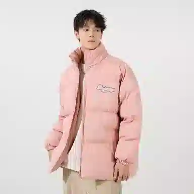 Lightning X Storm Retro College Style Puffer Jacket