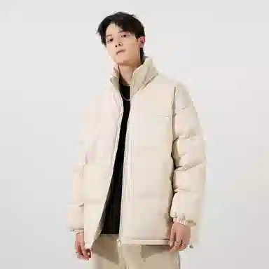 Lightning X Storm Retro College Style Puffer Jacket