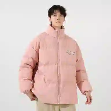 Lightning X Storm Retro College Style Puffer Jacket