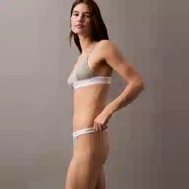 Calvin Klein Jacquard Waist Thong