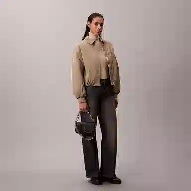 Calvin Klein Saddle Bag Black