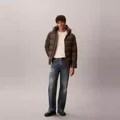 Calvin Klein Hooded Down Jacket