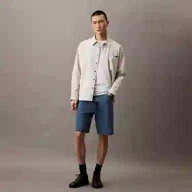 Calvin Klein U1W Light Blue Denim Shorts