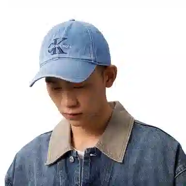 Calvin Klein Classic Logo Denim Cap