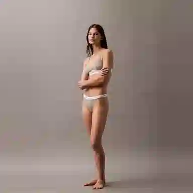 Calvin Klein Jacquard Waist Thong